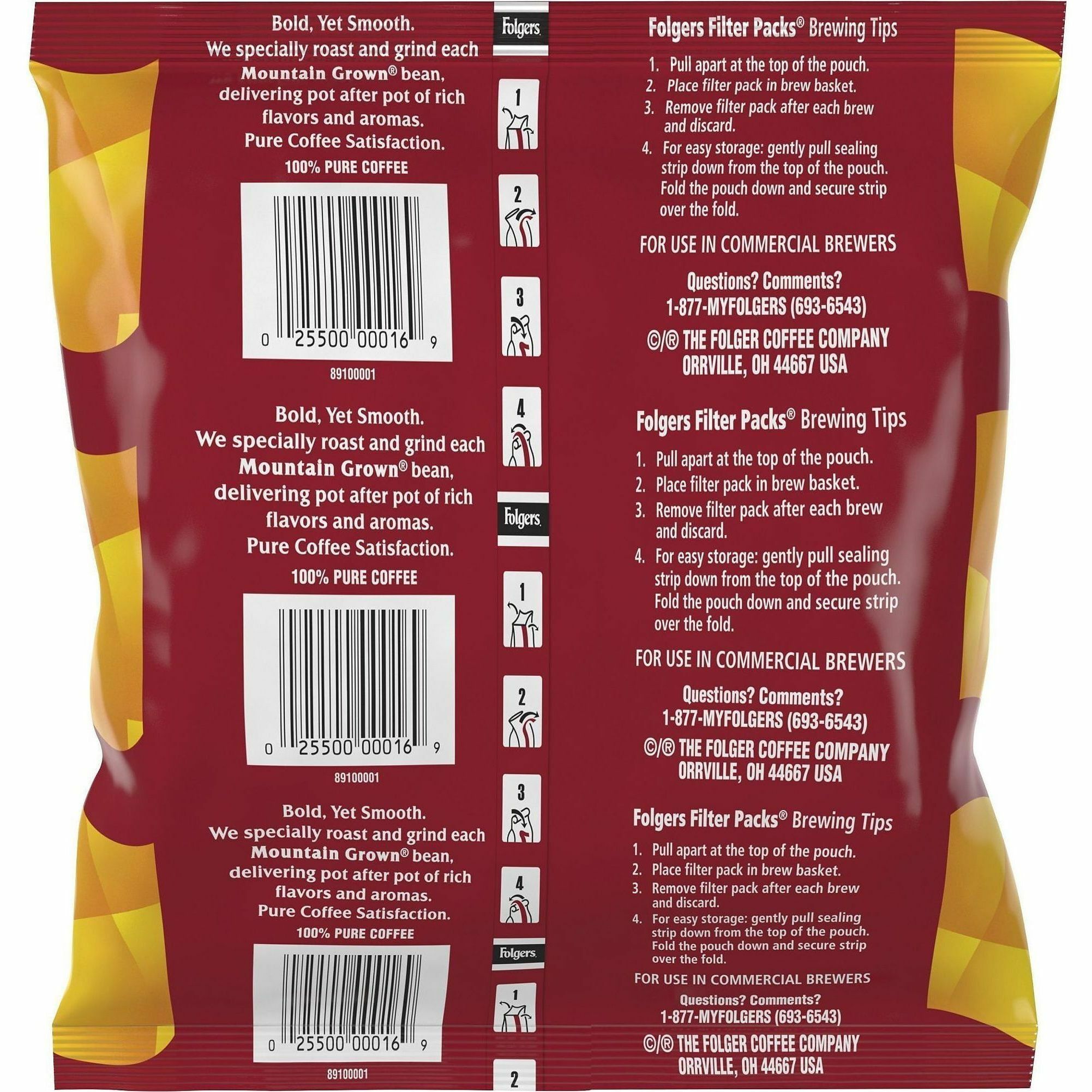 Folgers Coffee Nutrition Facts Label Blog Dandk