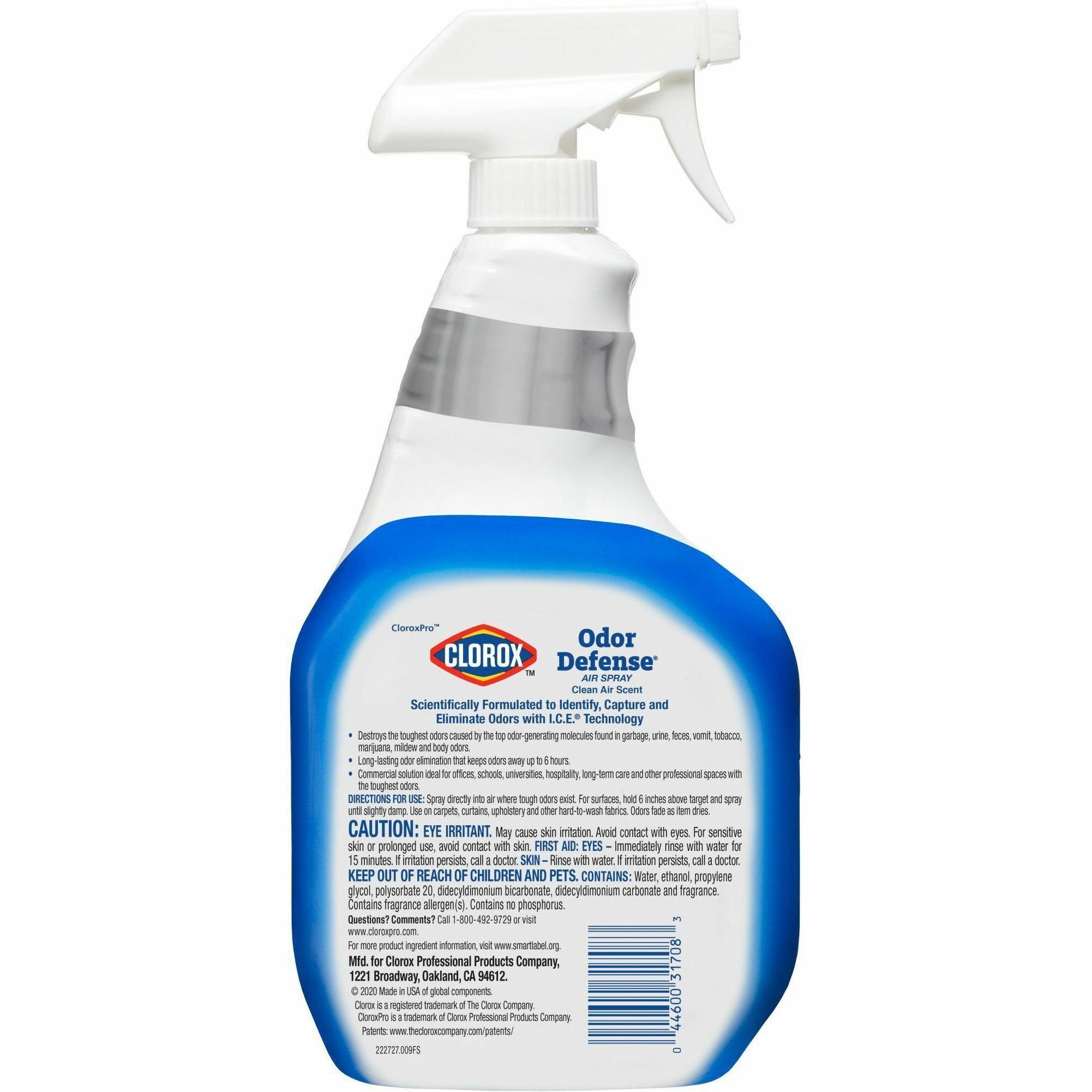 Clorox Commercial Solutions Clorox Odor Defense Air and Fabric Spray