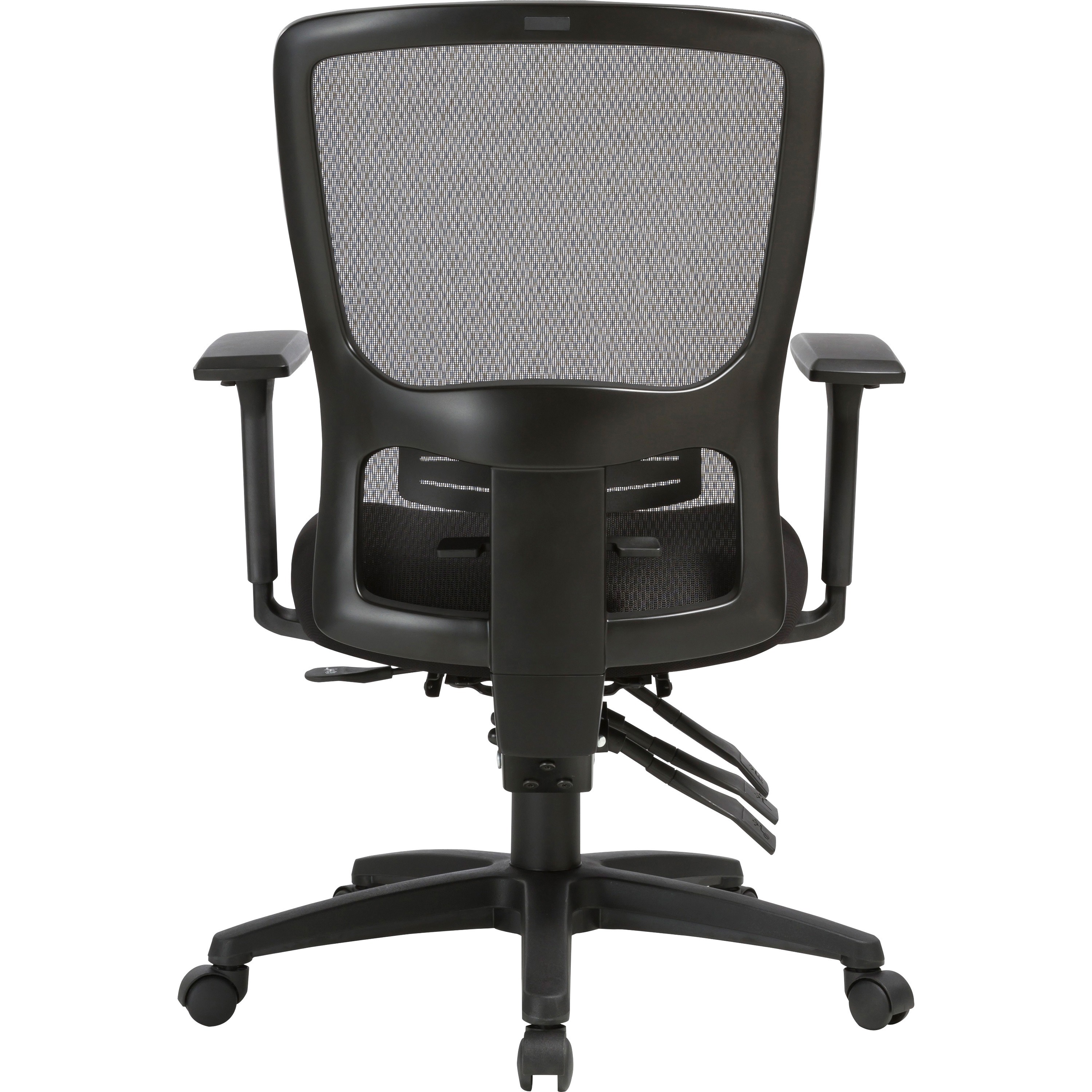 Lorell Highback Mesh Chair Black Seat Black Back 5star Base