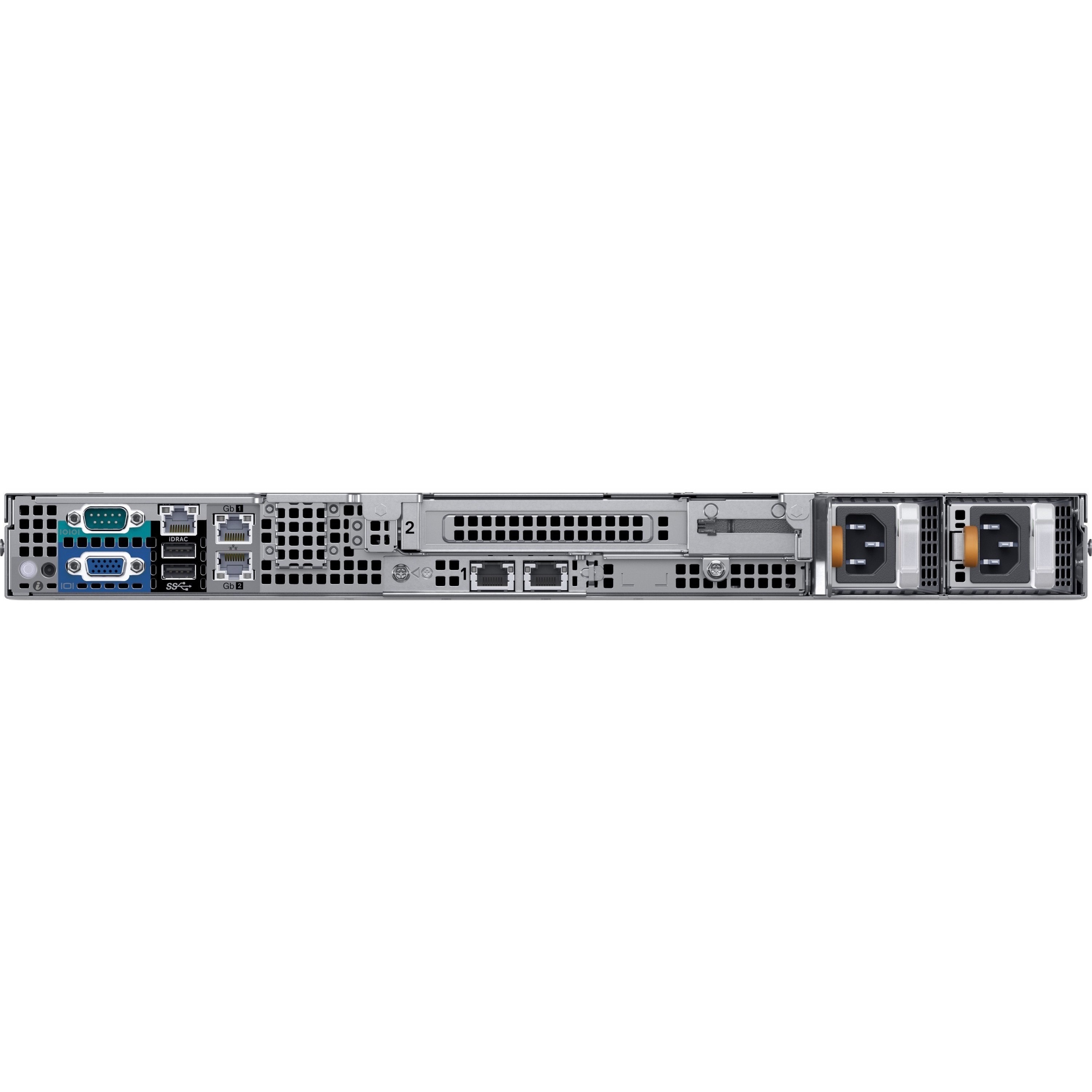 Dell PowerEdge R440 1U Rack Server 1 x Intel Xeon Silver 4208 2.10