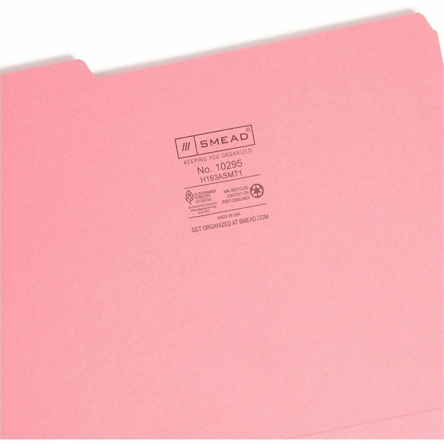Smead Interior Folders File Folders Smead Manufacturing Company
