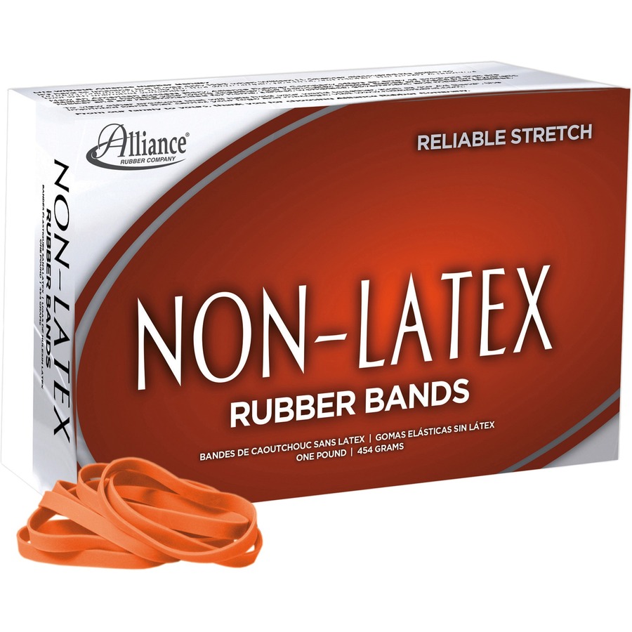 Alliance Rubber 37646 NonLatex Rubber Bands Size 64 Rubber Bands