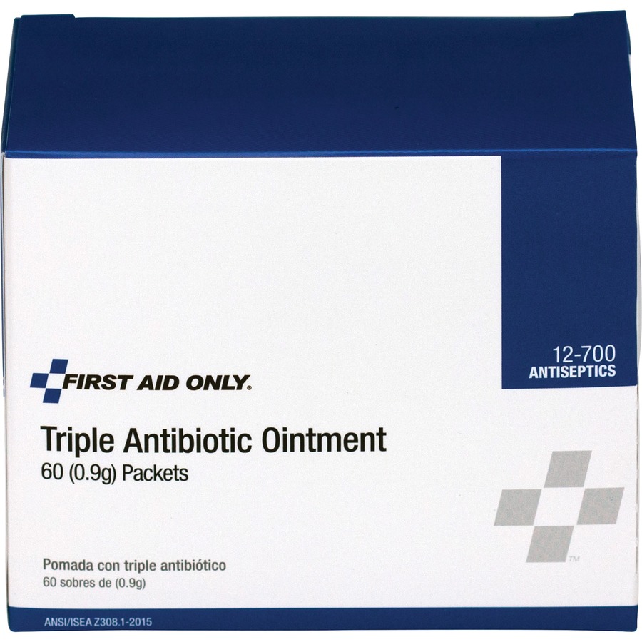 First Aid Only Triple Antibiotic Ointment Packets First Aid Kits
