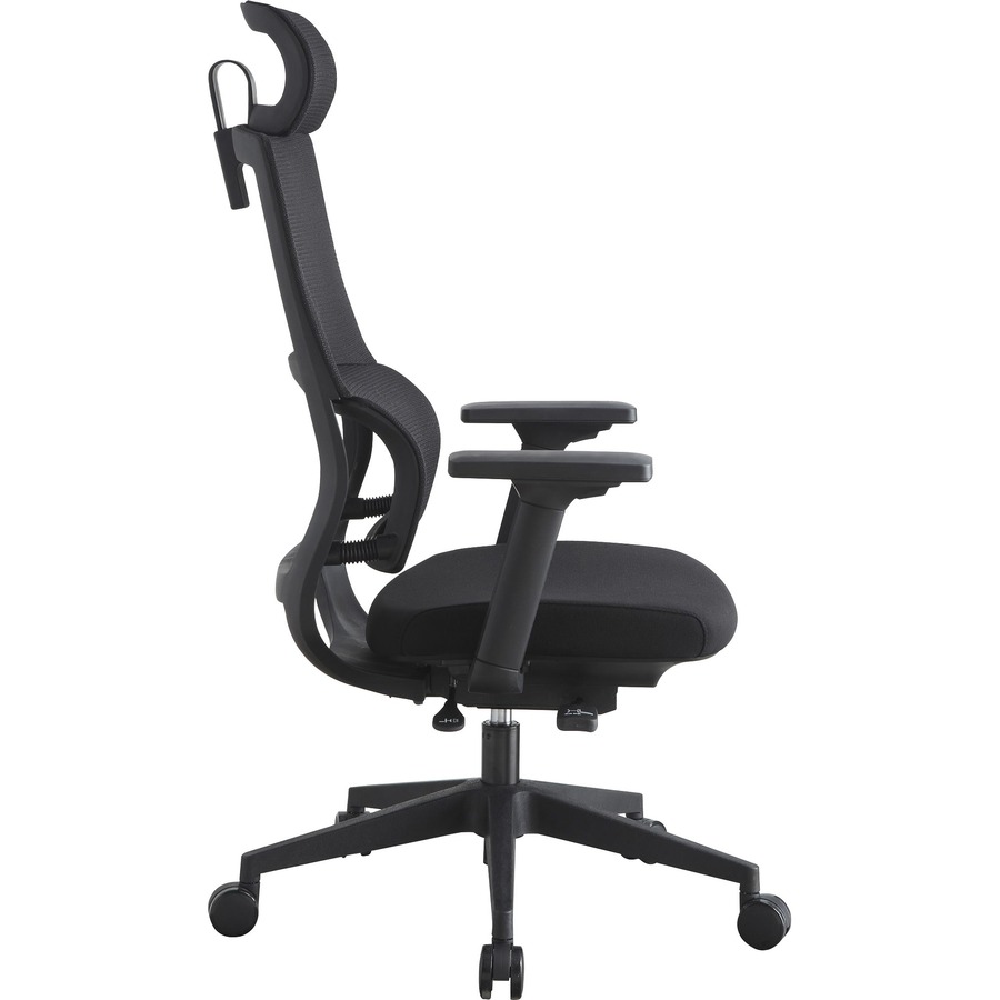 Lorell Mesh HighBack Chair w/Headrest Office Chairs Lorell