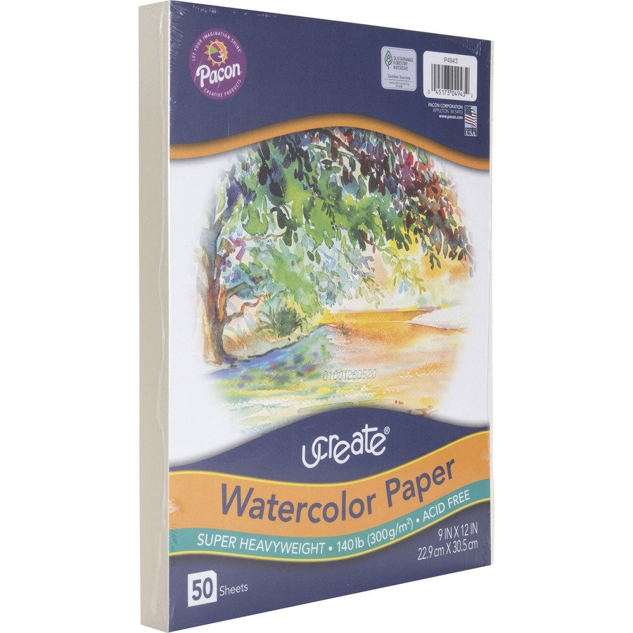 UCreate Watercolor Paper Sketch Pads & Drawing Paper Pacon Corporation