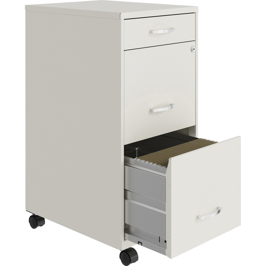 LLR00060WE Lorell SOHO Box/File/File Mobile File 14.3" x 18