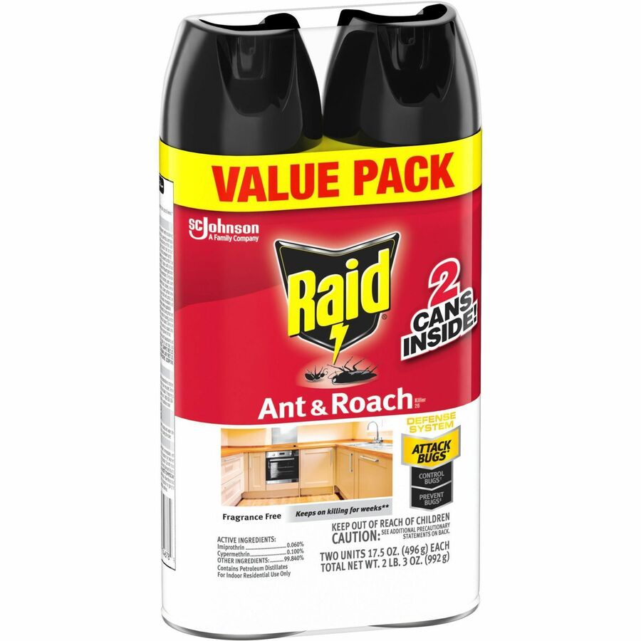 Raid Ant & Roach Killer Spray Pesticides S. C. Johnson & Son, Inc