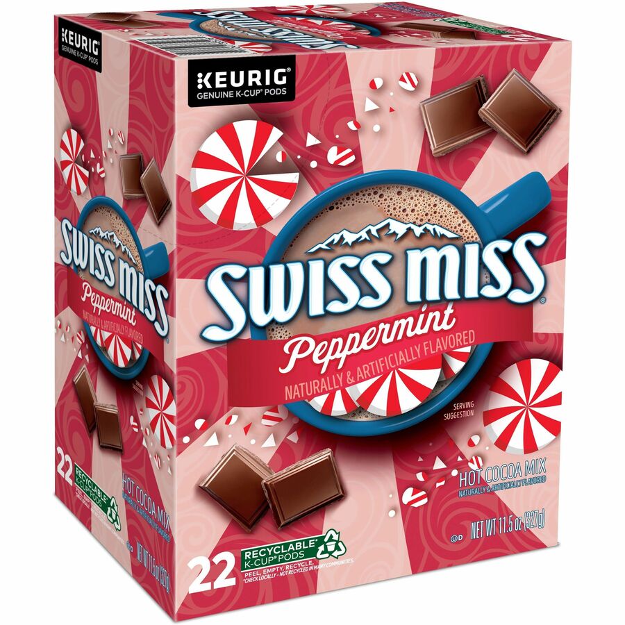 Swiss Miss® Peppermint Hot Cocoa Hot Chocolate/Cocoa Keurig Green