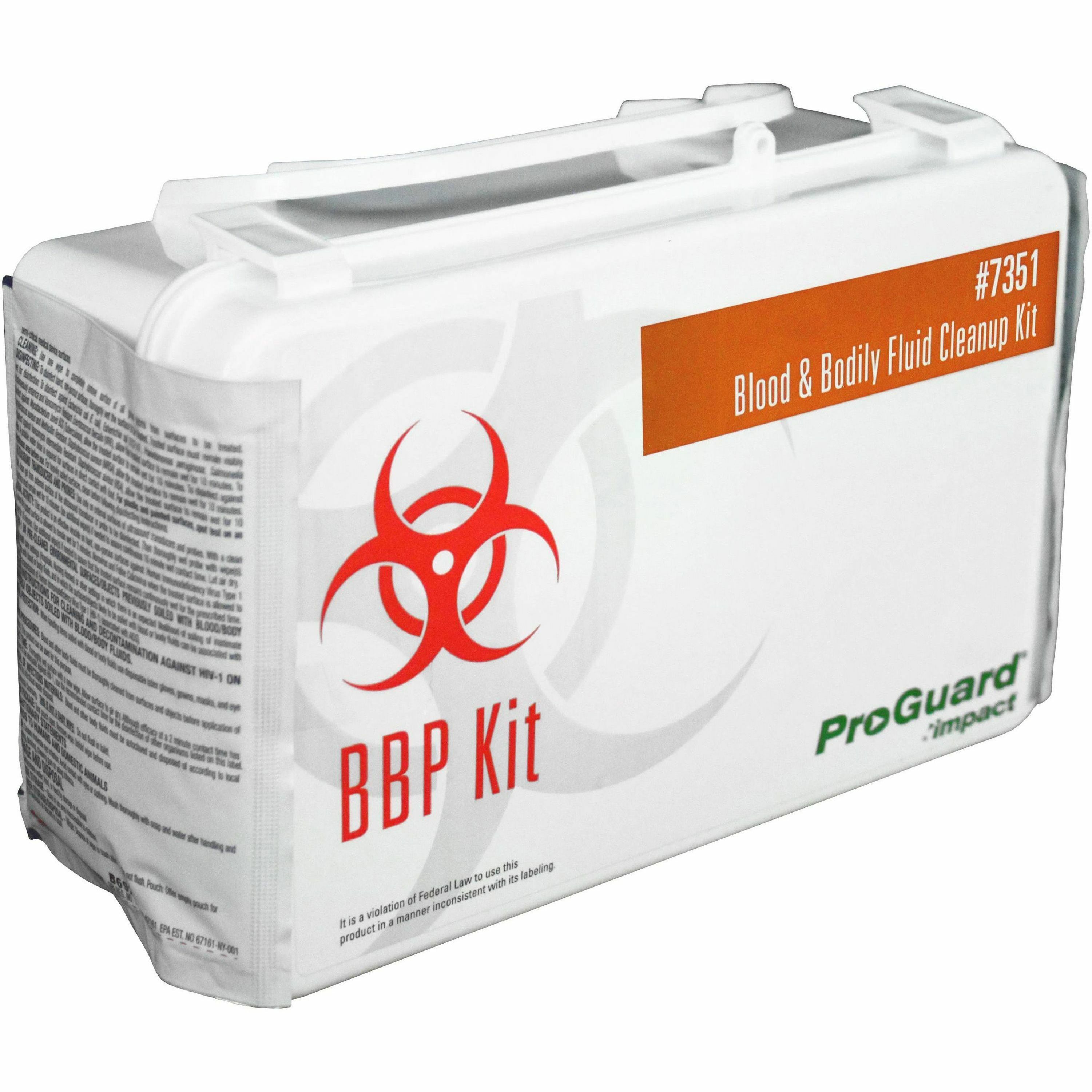 ProGuard Blood/Bodily Fluid Cleanup Kit Bailey Office Outfitters, Inc.