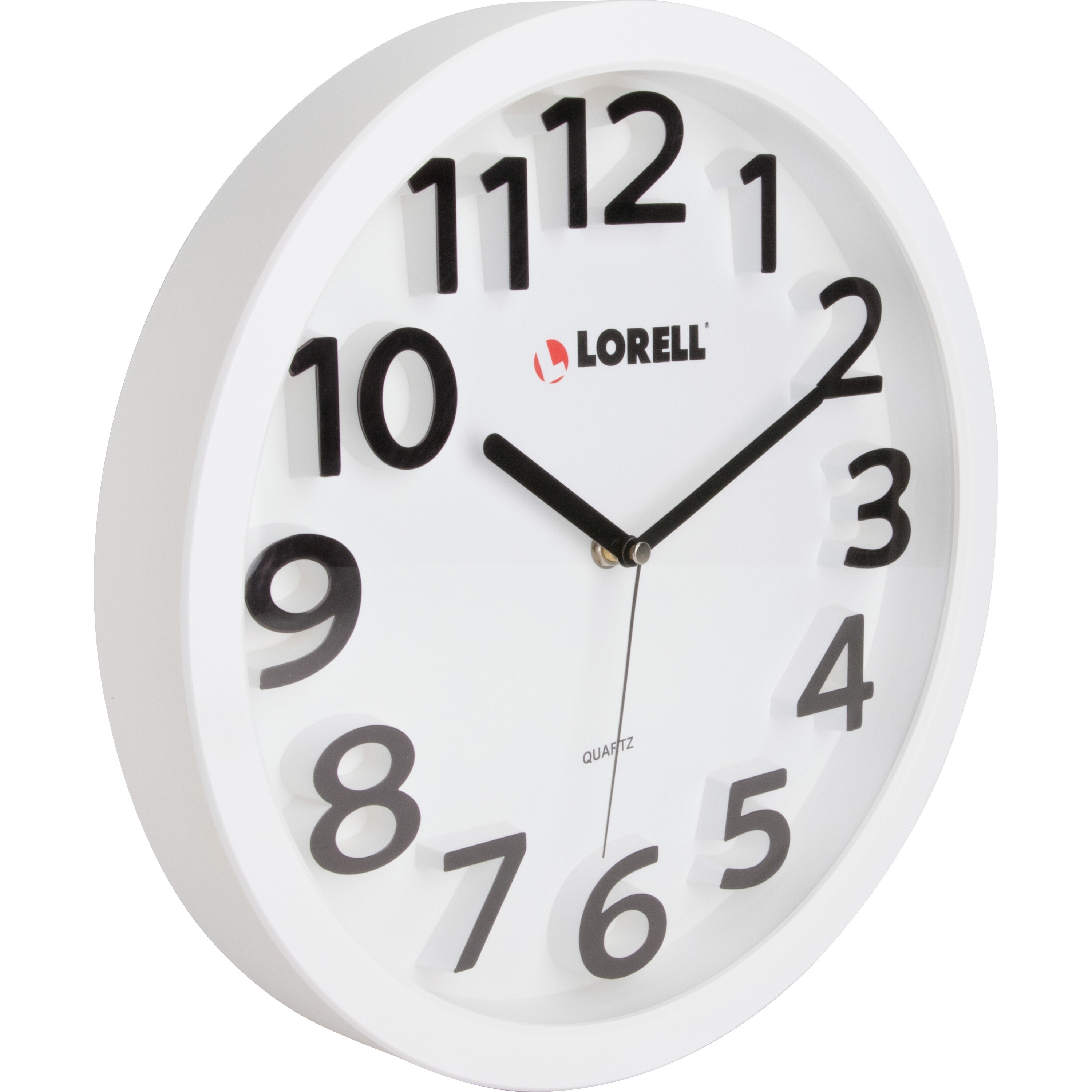 LLR61006 Lorell Lorell 13" Round Quartz Wall Clock Analog Quartz