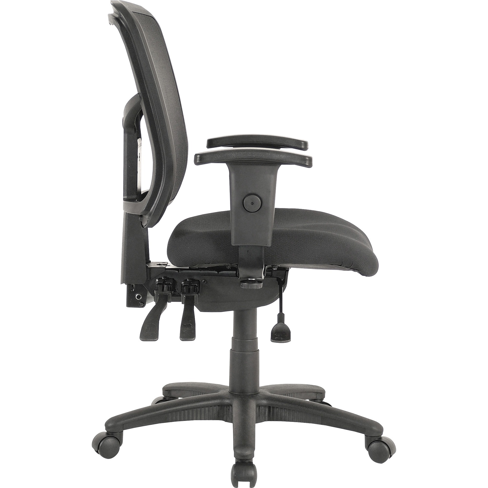LLR 86201 Lorell ErgoMesh Series Managerial Mesh MidBack Chair