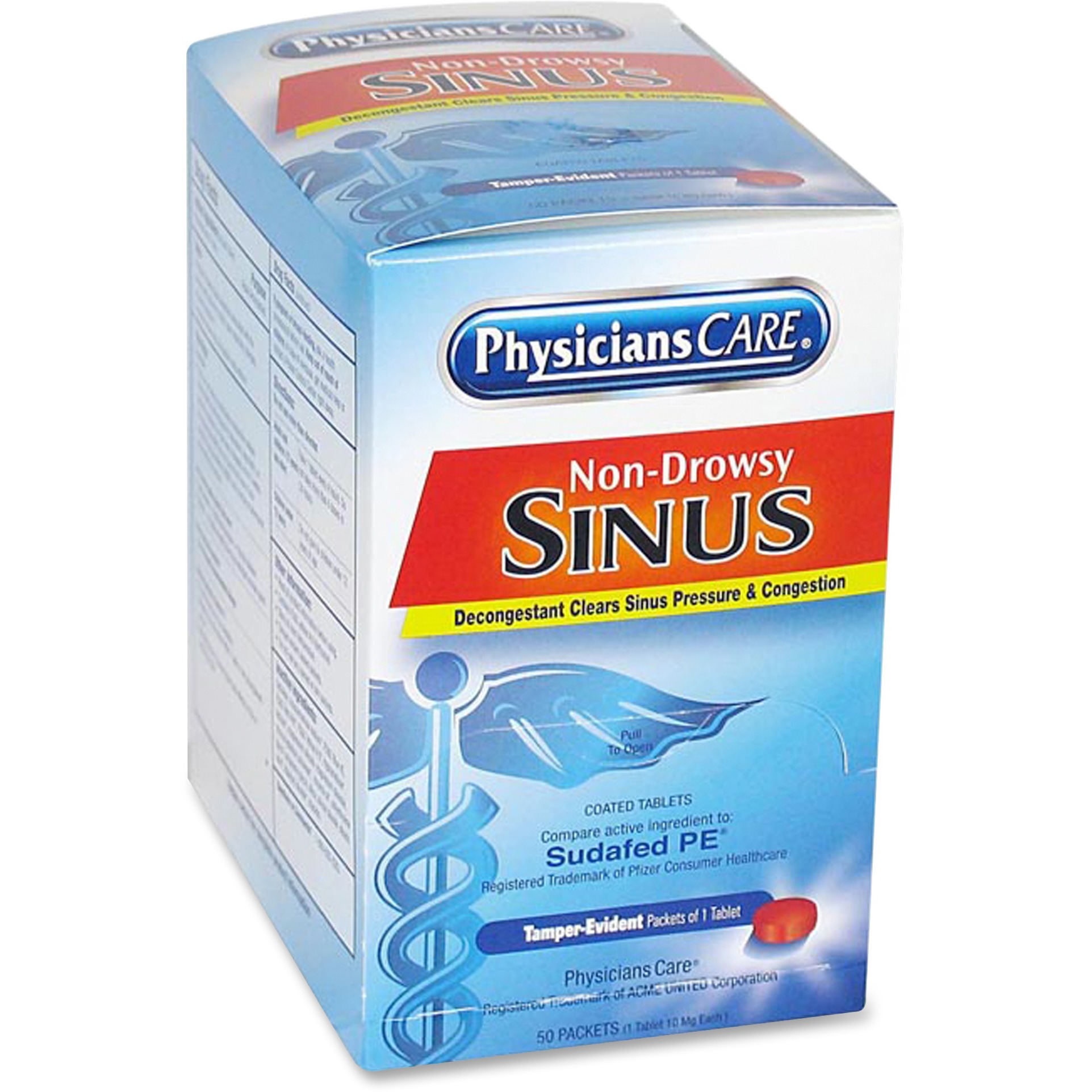 PhysiciansCare Sinus Medicine Packets ACM90087