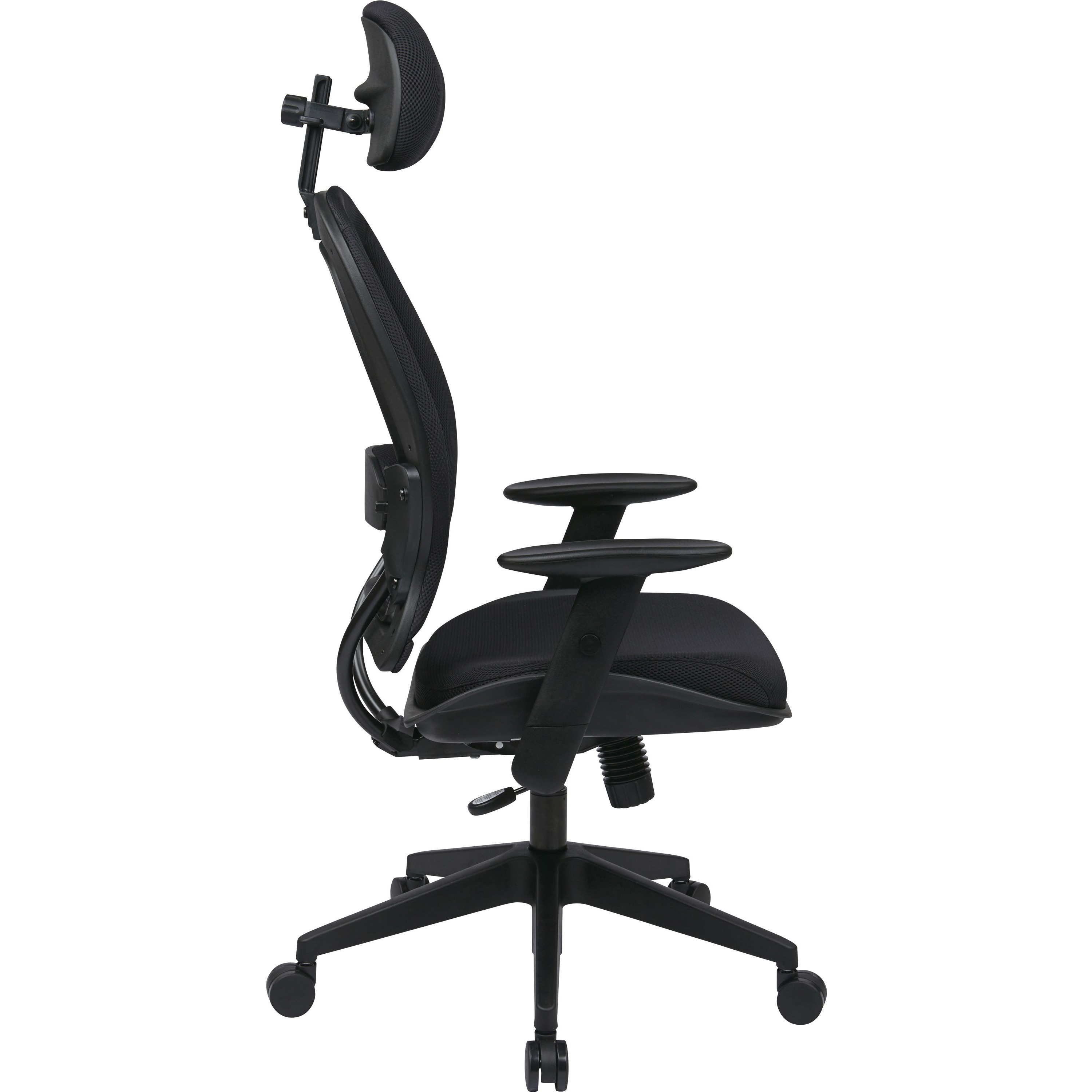 Office Star Professional Air Grid Chair with Adjustable Headrest