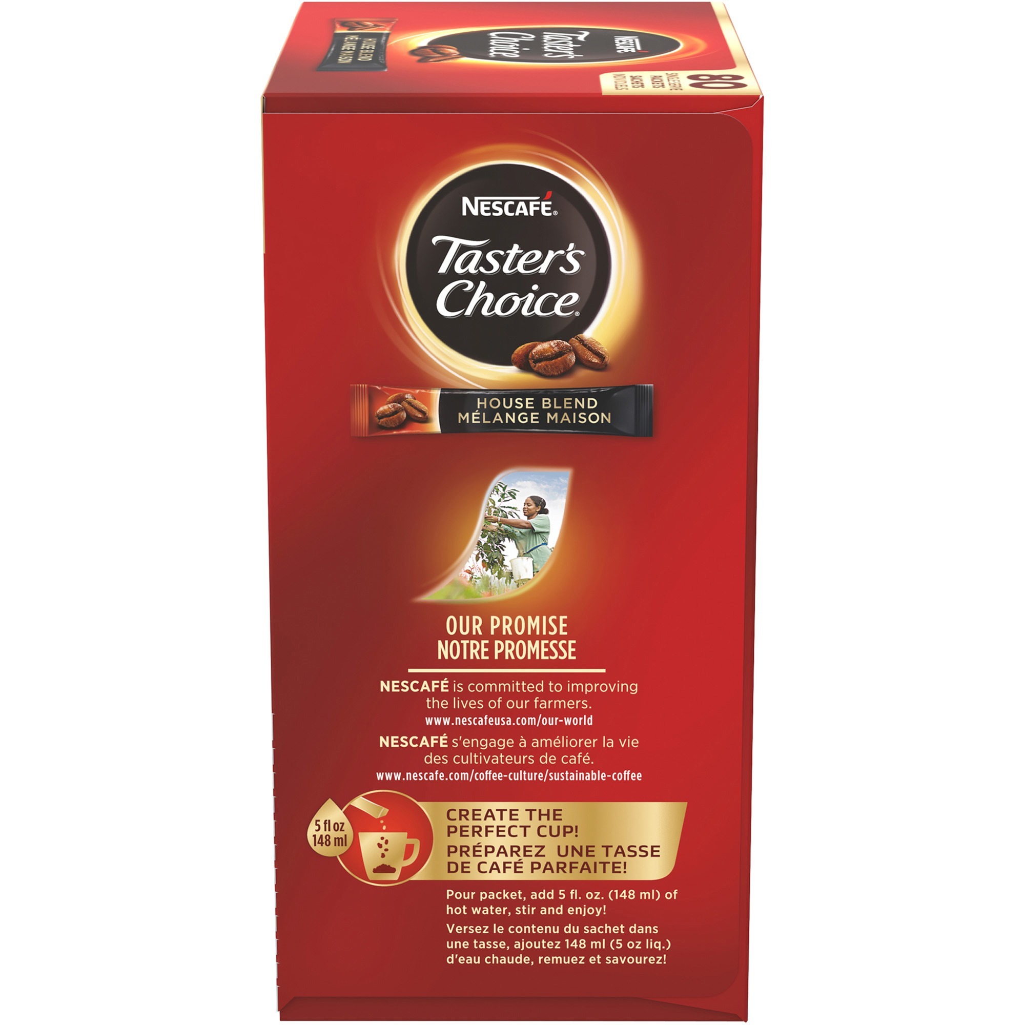 Nescafe Taster's Choice House Blend Coffee Packets Instant House