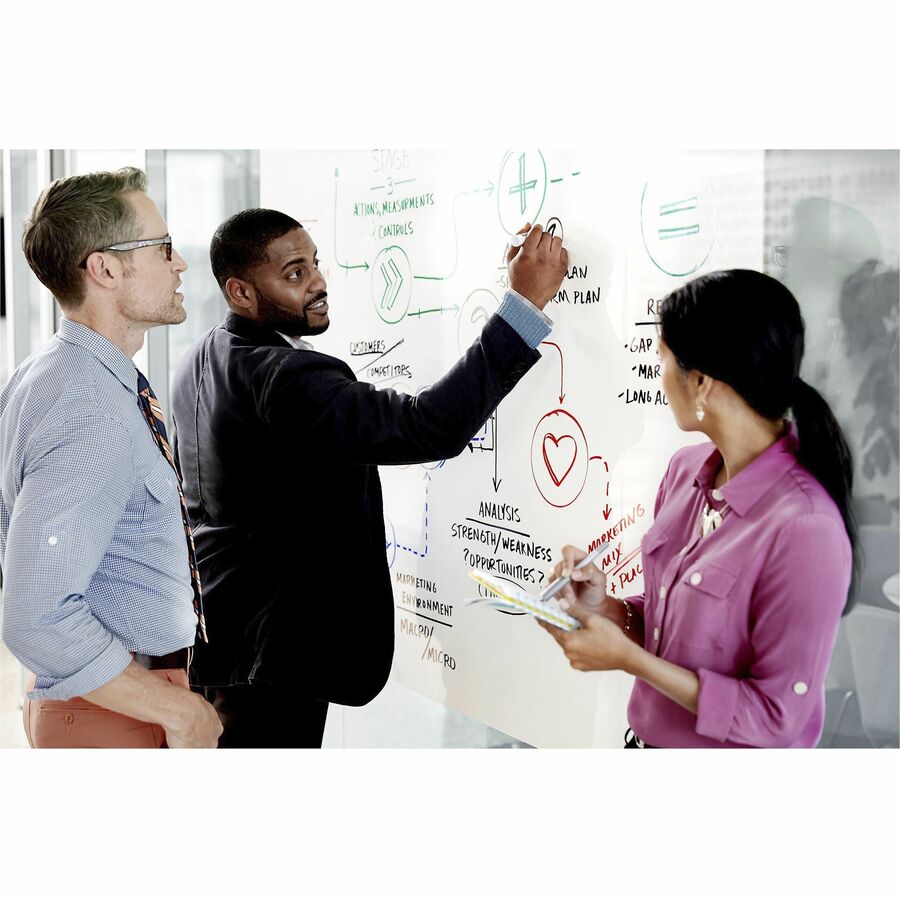 Postit® SelfStick DryErase Film Surface Board Accessories 3M