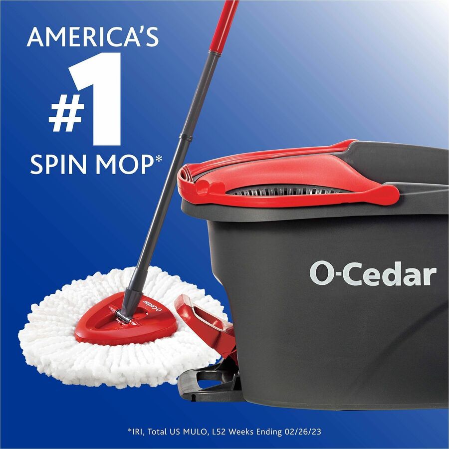 OCedar EasyWring Spin Mop & Bucket System Buckets & Wringers Freudenberg Household Products LP