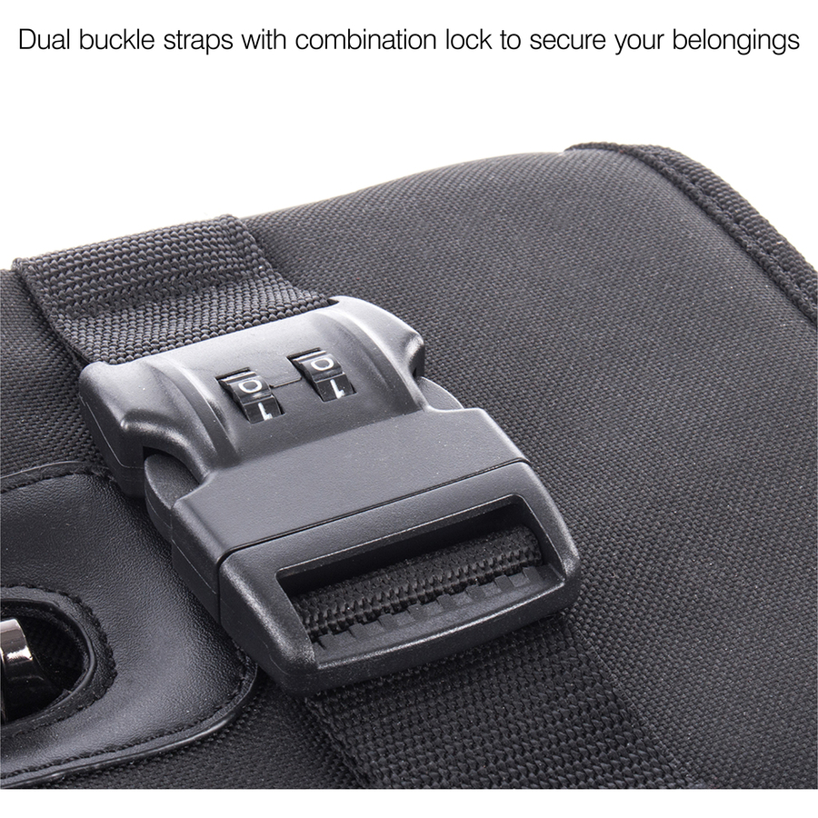 STB261710BLK STEBCO Case On Wheels, Nylon, 18 X 8 X