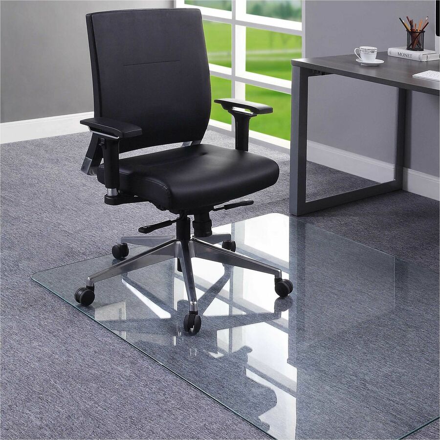 LLR 82835 Lorell Tempered Glass Chairmat Lorell Furniture