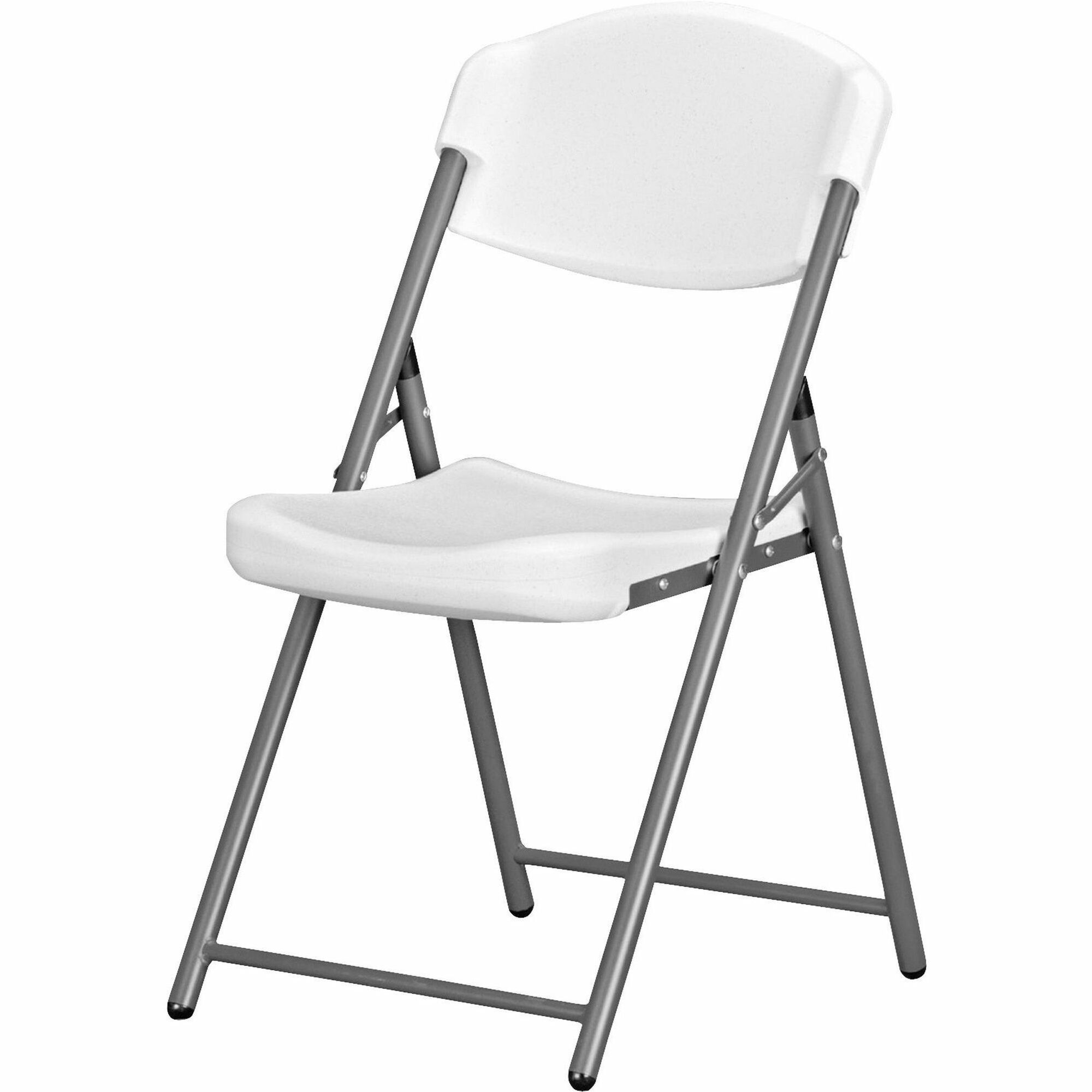 SKILCRAFT Folding Chairs Highdensity Polyethylene (HDPE) Seat High