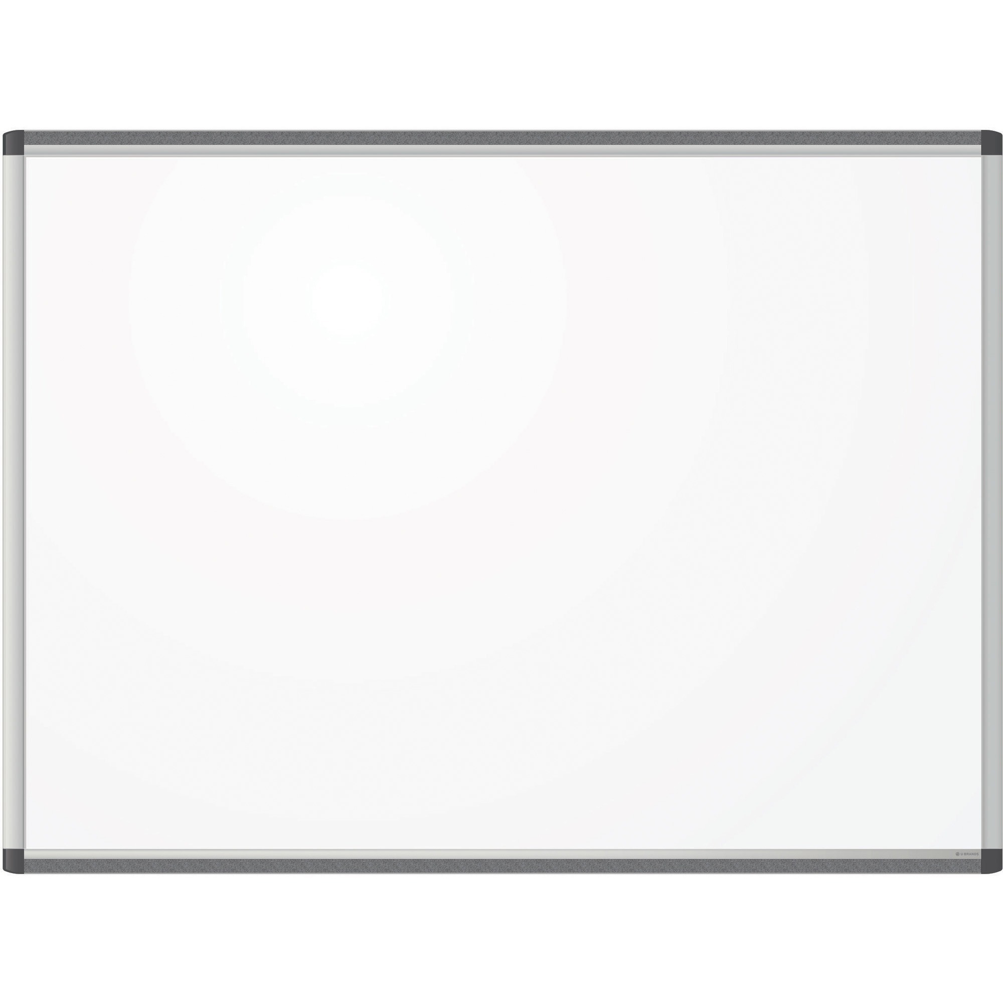 U Brands Frosted Glass Dry Erase Board 23" (1.9 ft) Width x 35" (2.9
