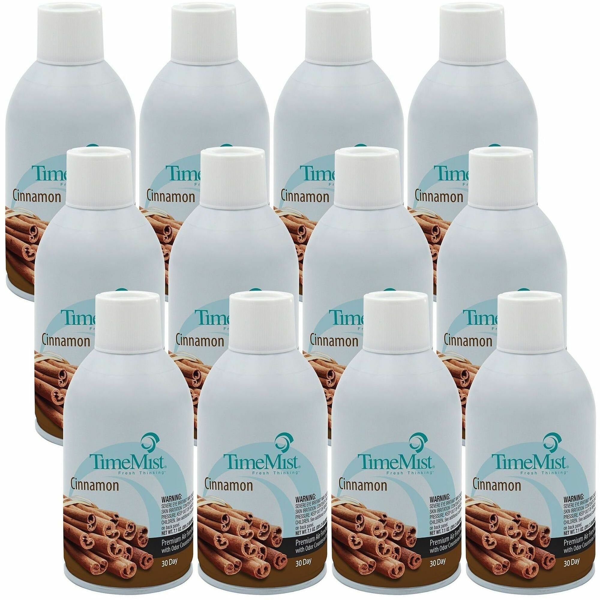 TimeMist Cinnamon Premium Air Freshener Spray Aerosol 5.3 fl oz (0.