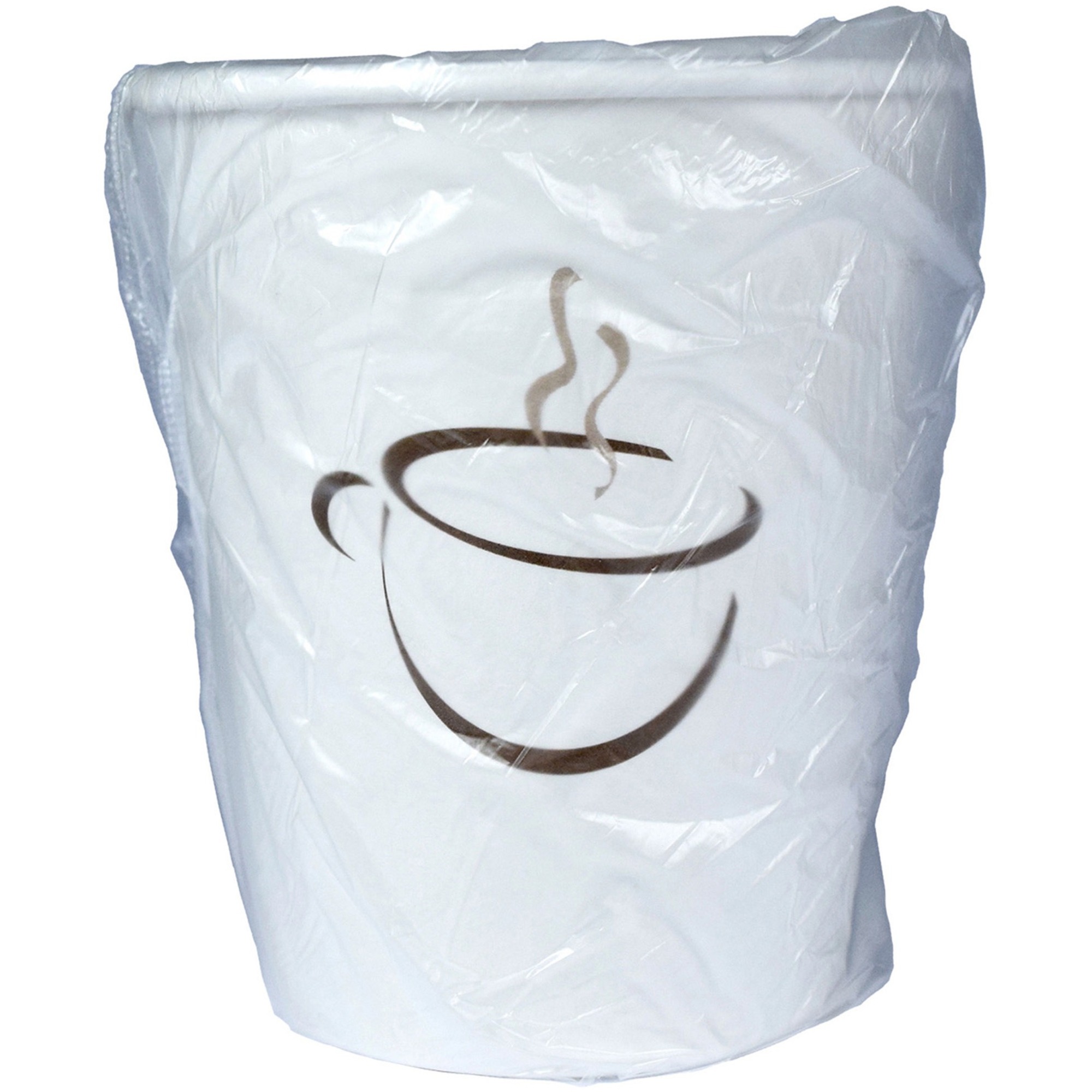 RDI 9 oz Single Wall Wrapped Hot Paper Cups 1000 / Carton White
