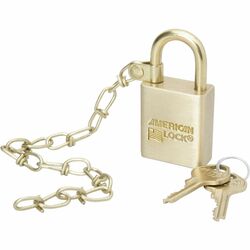 Master Lock Long Shackle Padlock Keyed Different 1 50 Shackle Diameter Cut Resistant Pick Proof Rust Resistant Steel Shackle Steel Gray Icc Business Products