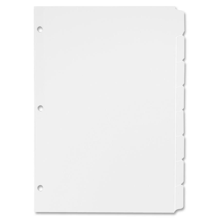 Sparco 01818, Sparco 3Ring Plain Tab Divider, SPR01818, SPR 01818