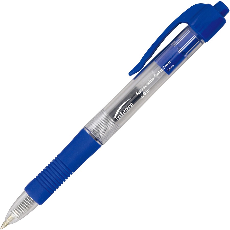 Integra Retractable 0.7mm Gel Pens Zerbee