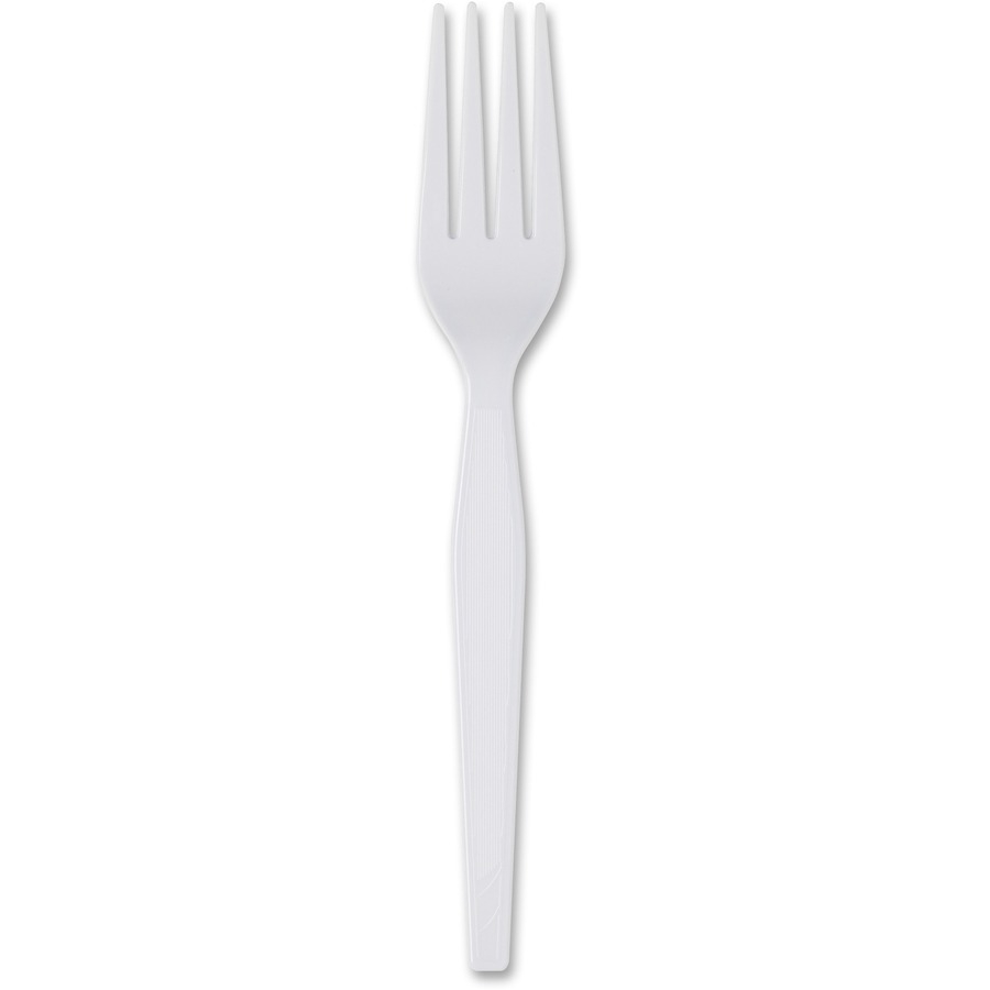 Dixie Plastic Forks, Heavyweight 1000 / Box White