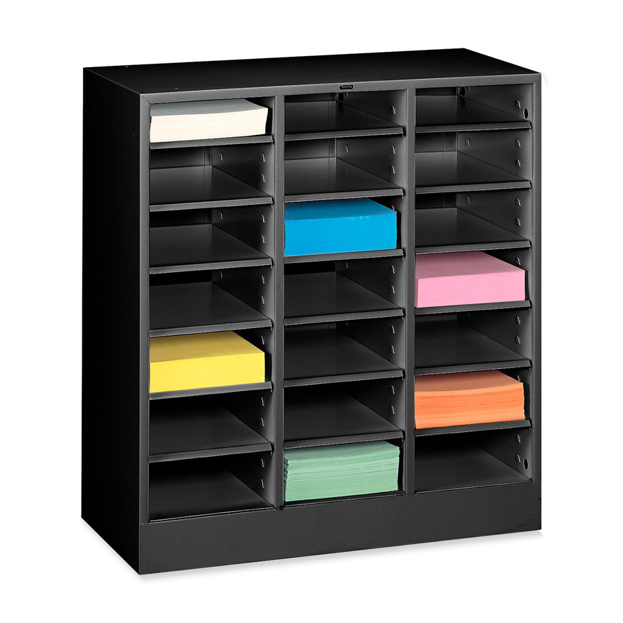TNN5075BK Tennsco 5075 Legalsize Literature Sorter Great Office Buys