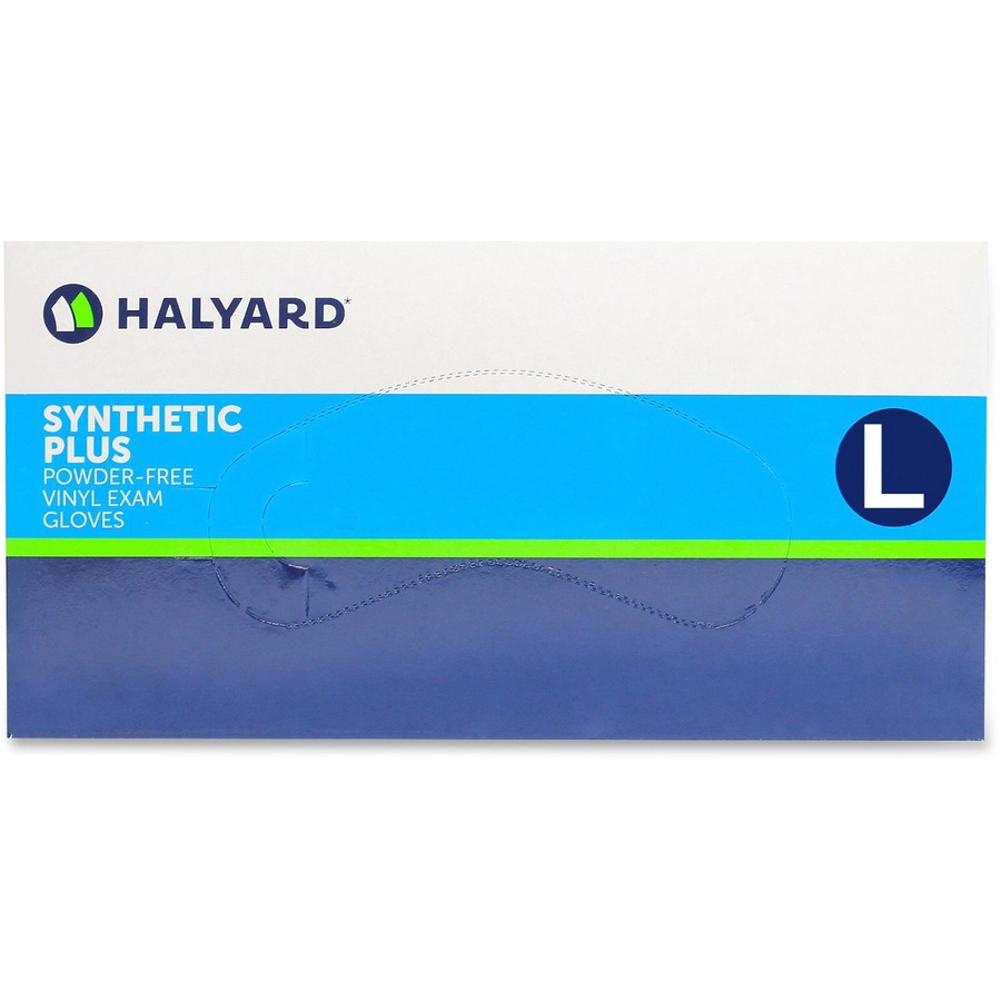 Wholesale Halyard Synthetic Plus PF Vinyl Exam Gloves HLY55033