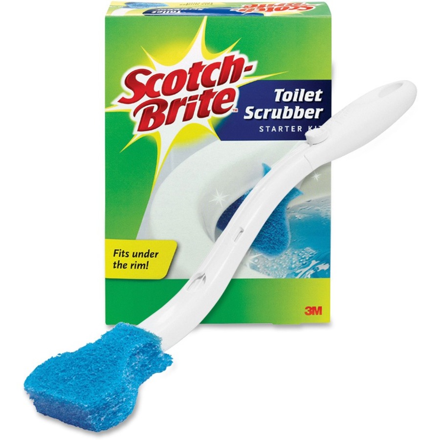 MMM557SK76 ScotchBrite Toilet Bowl Scrubber Kit Great Office Buys