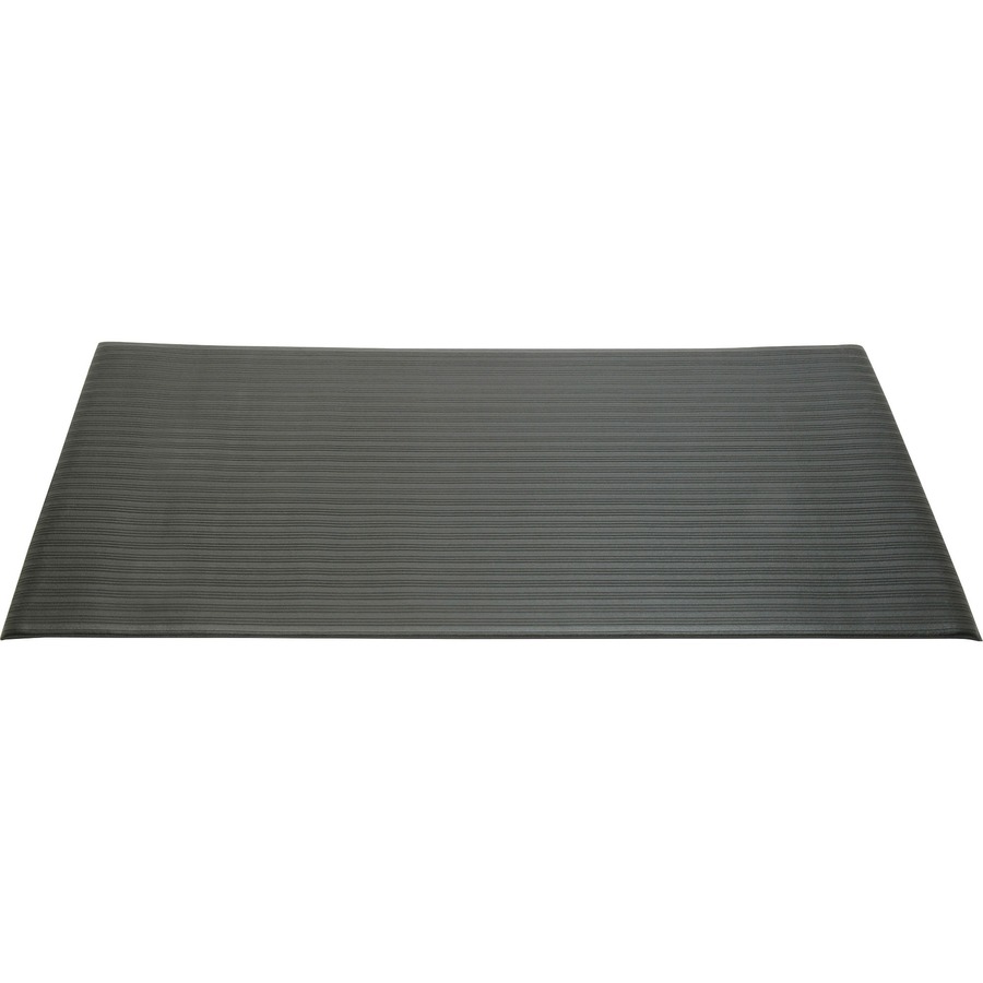 SKILCRAFT Ribbed Vinyl Antifatigue Floor Mat 60" Length x 36" Width