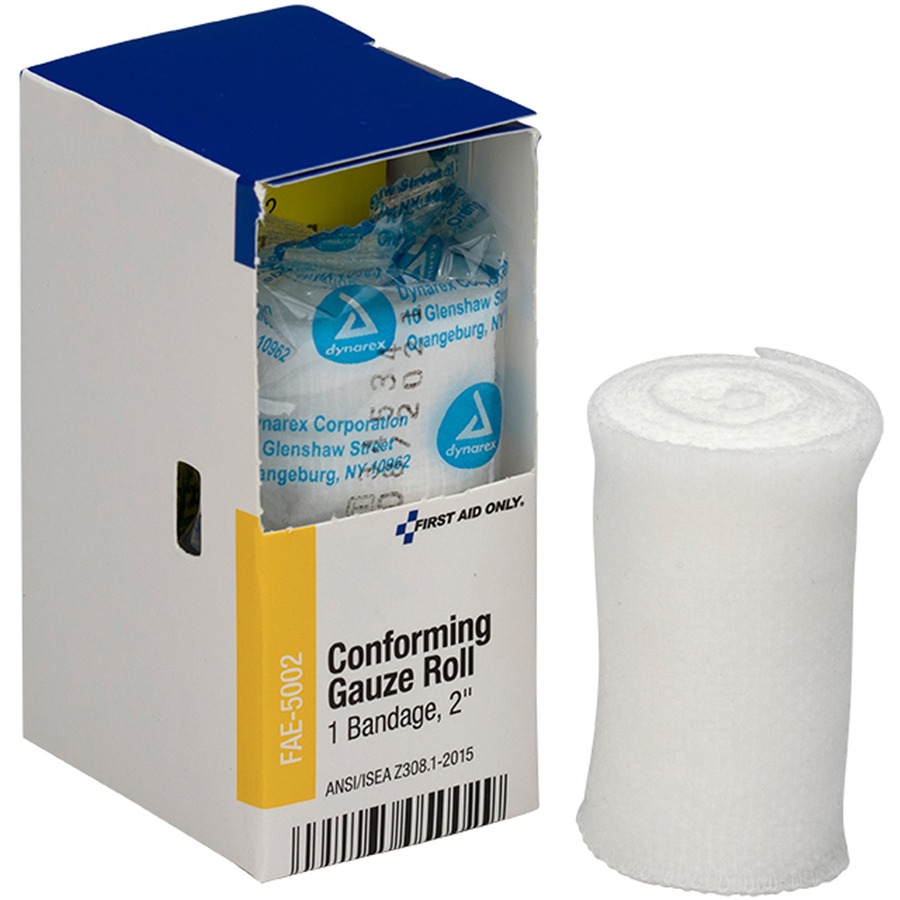 First Aid Only Conforming Gauze Roll 2" x 12 ft 1/Box White