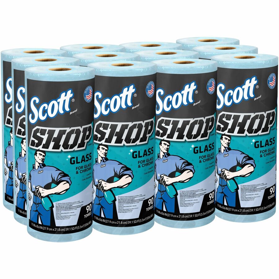 Wholesale Scott Glass Cleaning Shop Towels KCC32896 in Bulk