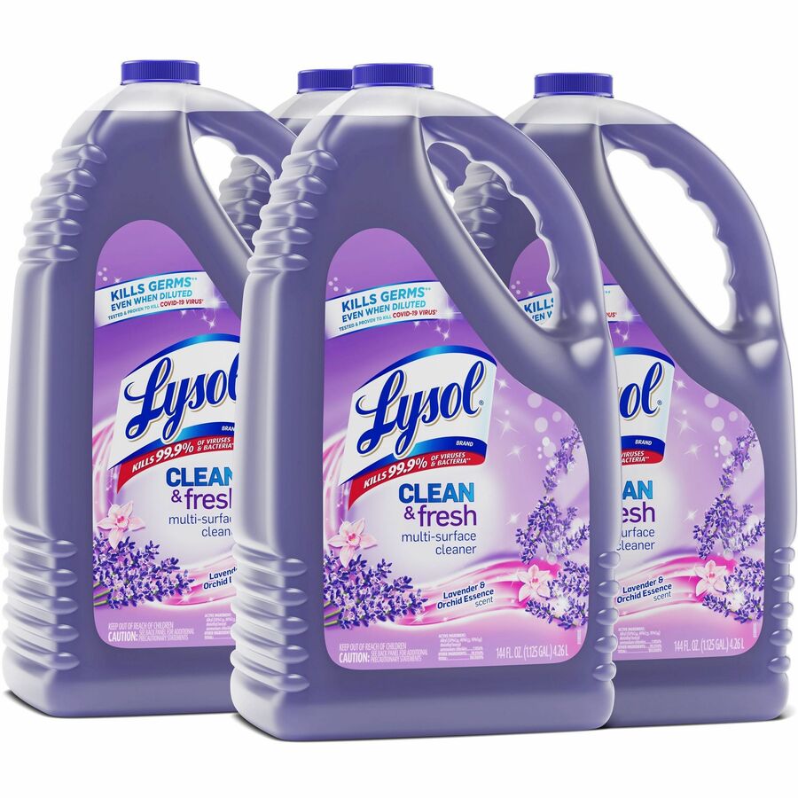 Lysol Clean/Fresh Lavender Cleaner For Multi Surface 144 fl oz (4.5