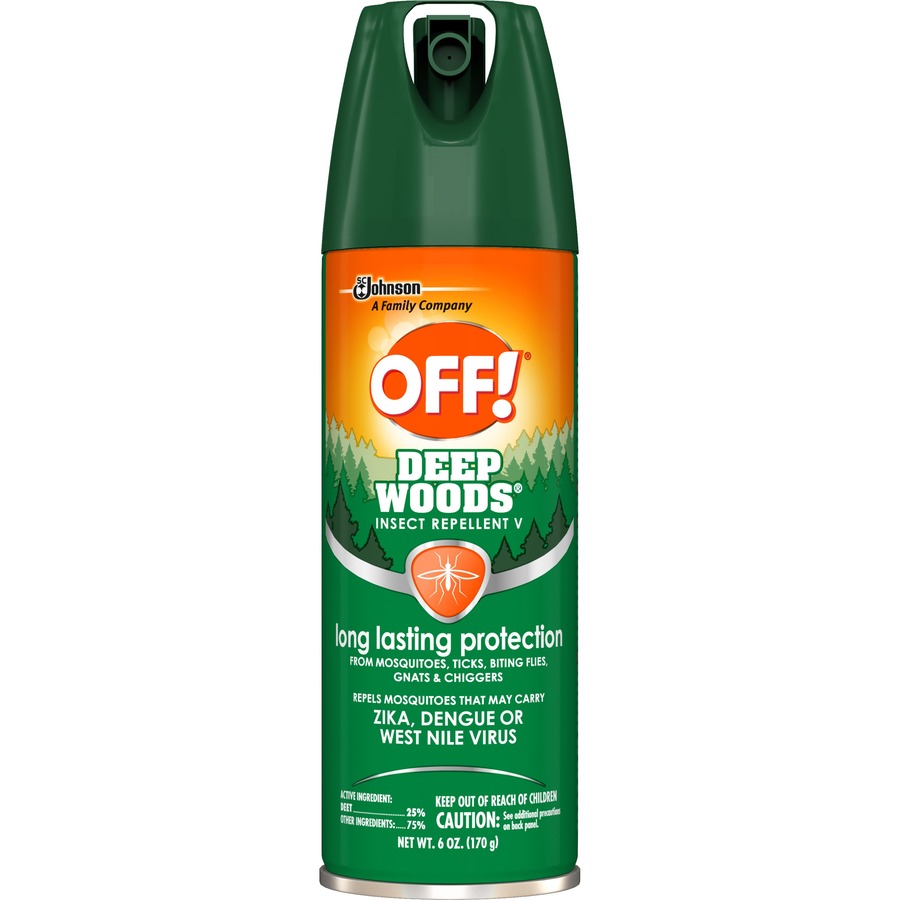 OFF! Deep Woods Insect Repellent Spray Kills Mosquitoes, Ticks