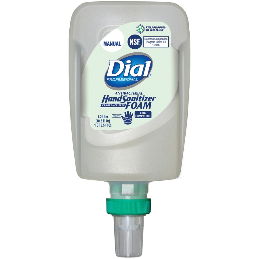 Dial Hand Sanitizer Foam Refill - 40.6 fl oz (1200 mL) - Pump Bottle