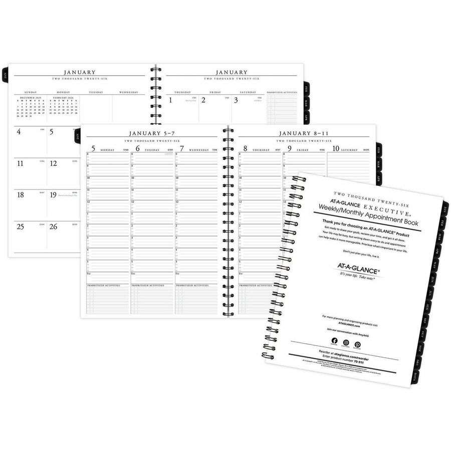 AtAGlance 7091110 AtAGlance Planner RefillFast Shipping