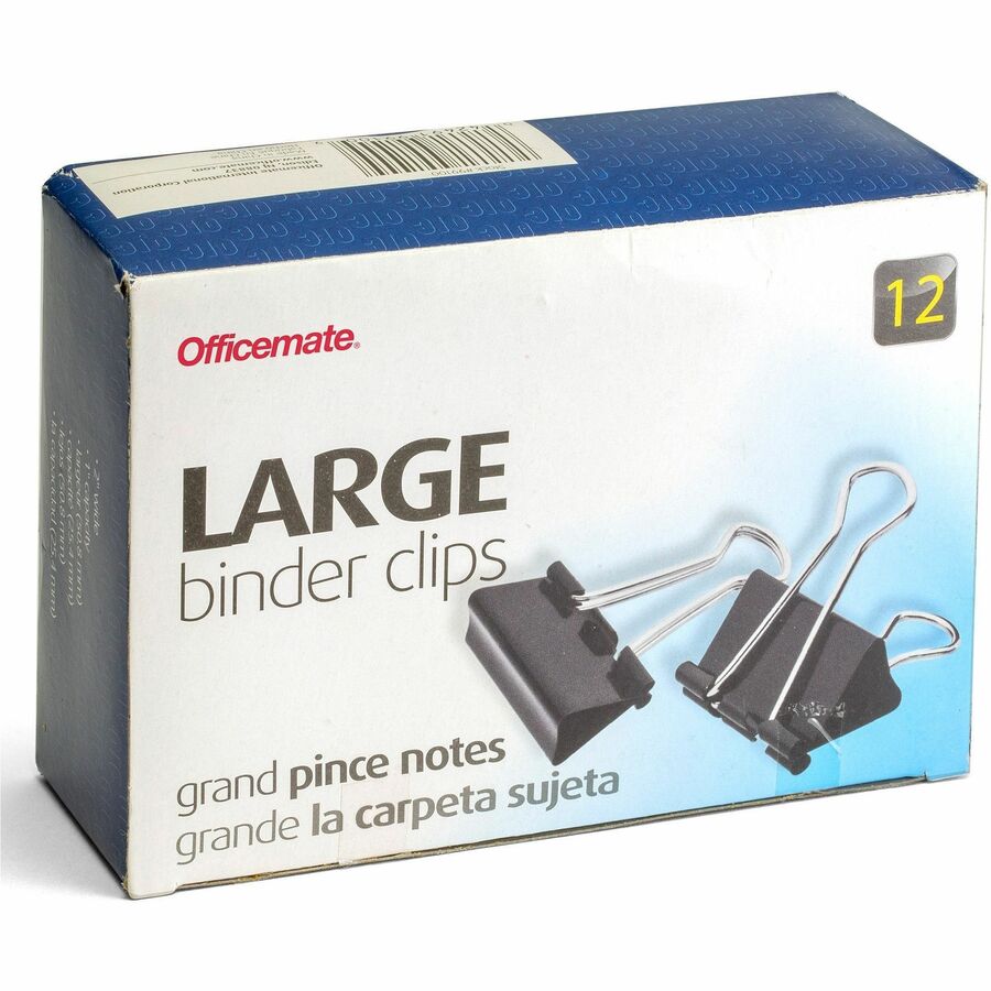 Officemate Binder Clips, Large