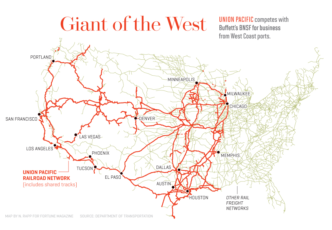 The railroad with better profit margins than Google Fortune