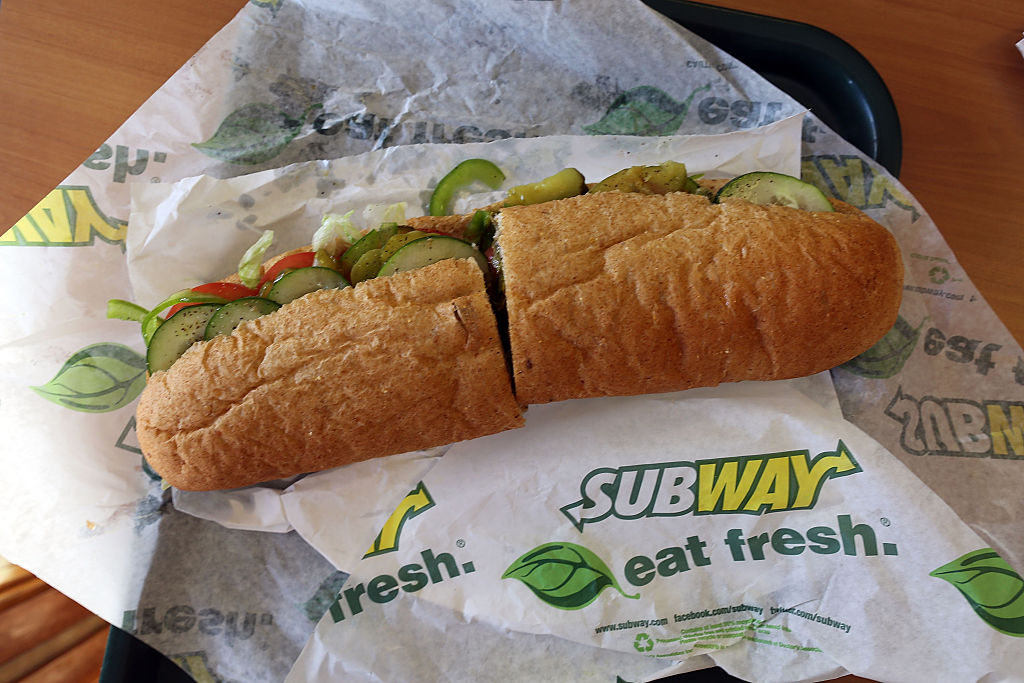 Subway Tuna Fish Sandwich