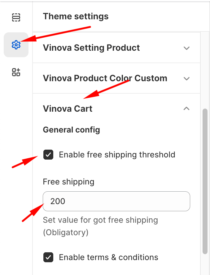 Free Shipping Threshold Automize Documentation
