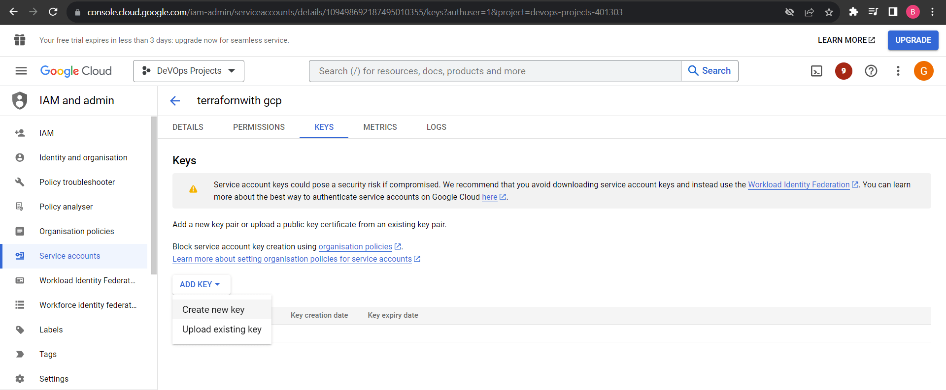 GCP Bucket with Terraform GCP DevOps