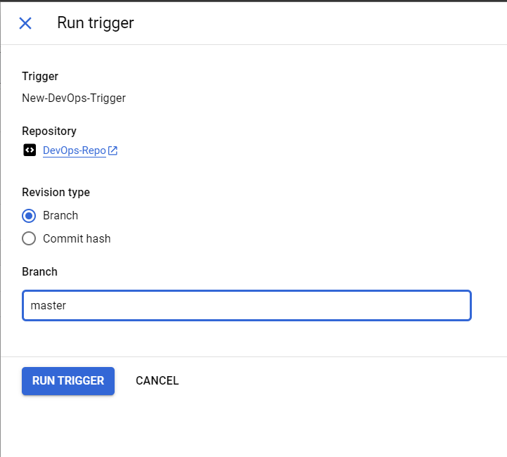 GCP DevOps HandsOn Cloud Build , Cloud Build Trigger , Container