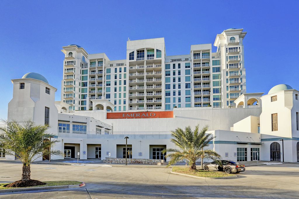 The Emerald By The Sea Highrise at 500 Seawall Blvd., Galveston, TX