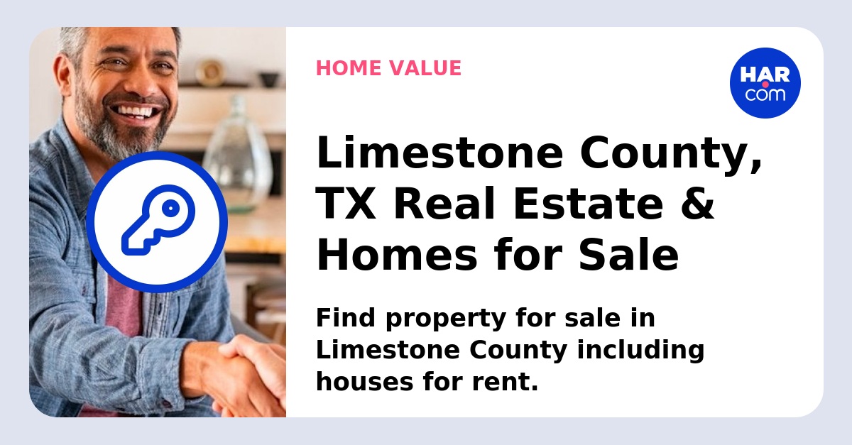 Limestone County, TX homes for sale and rent