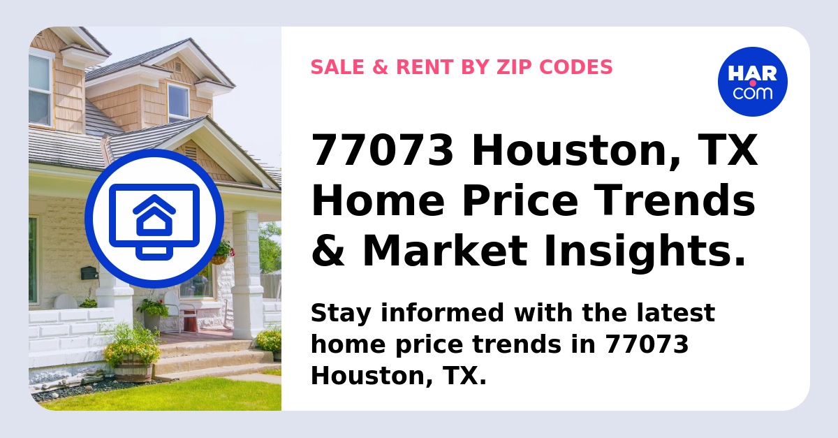 77073 Homes and Houses for Sale and Rent