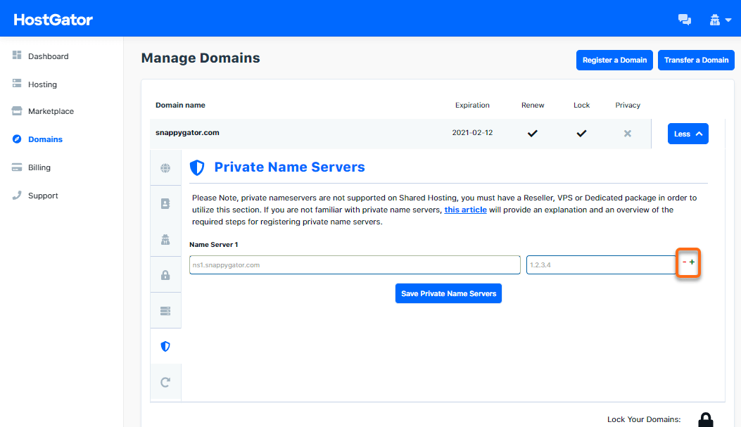How Do I Change My DNS or Name Servers? HostGator.